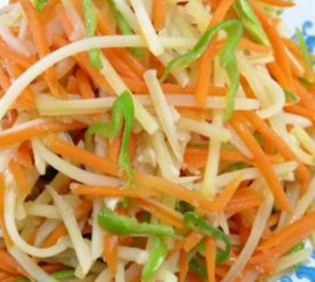 清炒素三丝 清炒素三丝